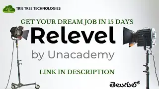 #Relevel by Unacademy -- Telugu | Click Link in Description | Get A job in 15 Days.