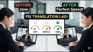 Fix Flickering Subtitles: Choose the Right Translation Speed for Meetings