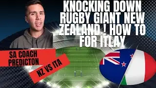 Rugby World Cup: New Zealand vs Italy Strategy