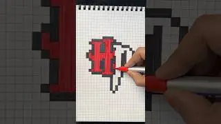 Hp Logo Pixel Art Sprite From The Magical World Of Harry Potter! ⚡️#shorts
