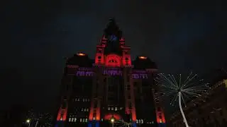 Royal #LiverBuilding  #Liverpool Pays Tribute To Victims Of The Covid-19