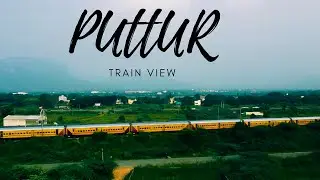 puttur train view drone shots l dji mavic mini 2 4k video l mr.a005 l cinematic shots