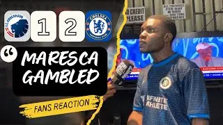 COPENHAGEN 1-2 CHELSEA ( Emmanuel- NIGERIAN FAN REACTION) UEFA CONFERENCE LEAGUE 2024-25
