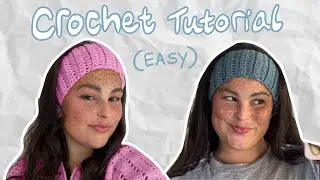 Chunky headband tutorial ✨beginner friendly crochet ✨