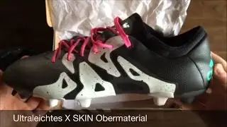 Unboxing the new Adidas X15.1 Core Black/White/Shock Mint