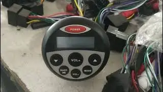 Marine 808 audio radio ATV UTV GOLF CART