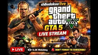 🔴GTA 5 LIVE Full Chaos in Los Santos Explosions Cops Madness Day 1043 #shortsfeed  #vertical