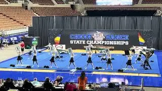 YHS Cheer - AIA State 2024 Small Game Day