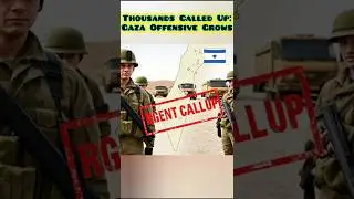 Israeli military issues thousands of call-up notices, local media report #breakingnews #warzone