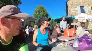 Chemin de Compostelle : Conques Toulouse -  jour 4  de Villefranche de Rouergue a Najac