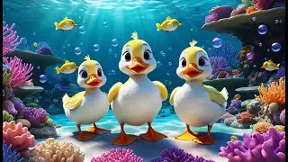 Let&rsquo;s Count Five Little Ducks &ndash; At the Seaweed Pond | Counting Song for Kids | Fun Fairy Tale