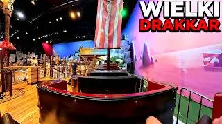 Wielki Drakkar - Majaland 2025 (4K) (POV) (Kownaty, Polska) Insta360 X5