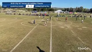 2025 Temecula Holiday Classic - Game 3 - Juventus Academy SFV B15 Gold vs United SoCal Pacific B2015