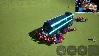 Let's crush a cookie protest in Brick Rigs