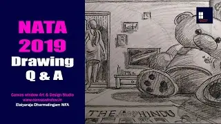 NATA Drawing Q & A - Worms eye view - Ants Eye View
