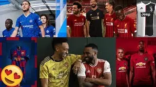 ALL NEW FOOTBALL KITS 2019/20- Leaked & Confirmed FT Man United, Liverpool, Barca