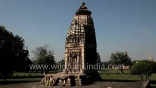 Parvati temple in the Khajuraho complex, Madhya Pradesh