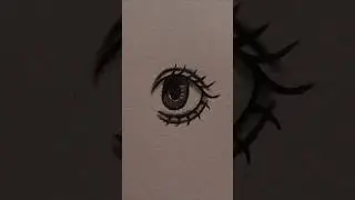 Drawing girl's eyes ✨#drawing #tutorial #art #eyes #sketch #shorts #trending #viralshort #viral