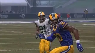 Madden 19 All Madden Gameplay | Packers vs Rams | PS4 Full Game