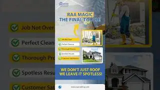 Roofing Clean-Up Process &ndash; RAA Roofing Leaves No Mess | Los Angeles #roofing #cleaning #roofcleaning
