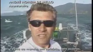 Reportagem Fantástico - Volta ao Mundo Solitário 2001/2002