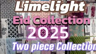 Limelight Two piece Collection 2025&hearts;️🖕Eid Printed Collection #watchingvideos#likevideo#followpage
