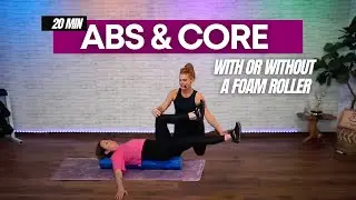 How to Get Strong & Toned  ABS with the FOAM ROLLER - KILLER CORE!!
