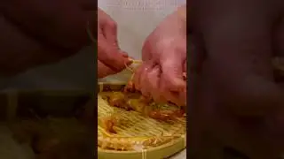 How to prep Shrimp sushi #food #japan #sushi #shrimp #streetfood #cooking #fish #best