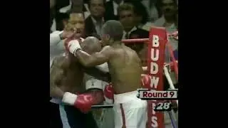 Sugar Ray Leonard Vs Marvelous Marvin - Round 9 highlights