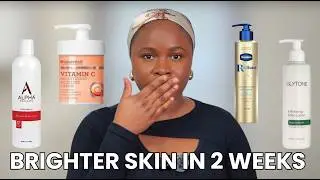 Use These Body Lotions If You Want Brighter Skin In 2 Weeks 😳| Fade Dark Spots #brightskin