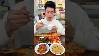 Korean Food Mukbang  | Eat With Me 😋 Kimchi brother #foodshorts #shortsvideo #KoreanFood