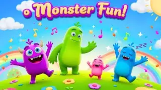 🎵 Monster Fun! | Doo Doo Song for Kids | Dance & Sing with Cute Monsters
