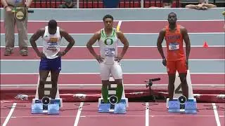 Men's 60m heat 2 Michah Williams 6.52 | Ncaa indoors Champs