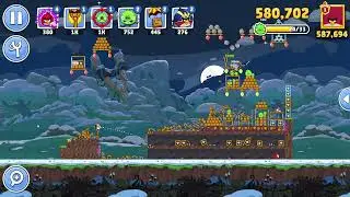 Angry Birds Friends Level 2 Tournament 1681 three stars NO POWER-UP walkthrough 2026-01-12