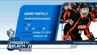 2020 OHL Priority Selection Prospect Feature: Adam Fantilli