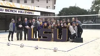 LSU Beach Volleyball moves into new stadium