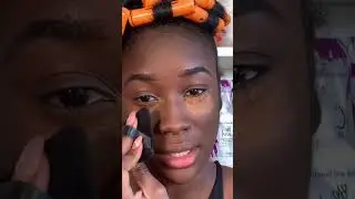 Using the juvias place bronzer in deep dark