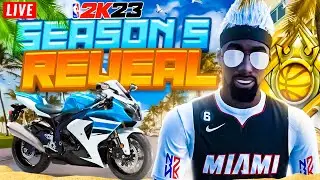 NEW SEASON 5 PARK REVEAL! (Full-Stream) ALL NEW REWARDS REVEALED NEW ANIMATIONS & QUESTS IN NBA 2K23
