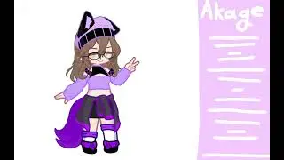 akage (I'm back after 3 weeks!)  #gacha #trend #brii #idktbh
