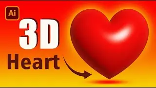 Master 3D Heart Design in Illustrator: Easy Steps for Beginners