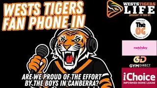 LIVE Wests Tigers Life - Fan Phone In - Live from Mic'dUp Podcast Studios