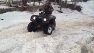 Весенний тест драйв stels 450