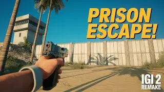 IGI 2 Remake: Prison Break! 🤫 Mission 9 Gameplay - Nostalgia & Stealth Action (4K)