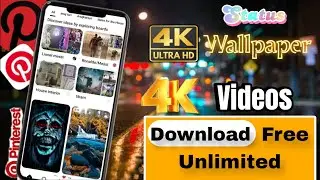 Pinterest 4k wallpaper 😎 ||| 4k Ultra HD Video 📷 ||| Download free Unlimited #pinterest