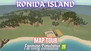 WYSPA RONIDA &ndash; Wycieczka po mapie &ndash; Farming Simulator 25