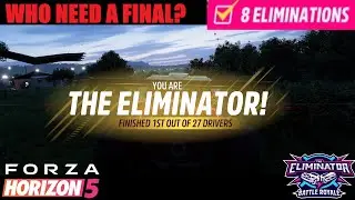 WHY EVERY ELIMINATOR GAME CAN'T BE LIKE THIS🤣 SUPER EASY NO FINAL WIN! - Forza Horizon 5 Eliminator