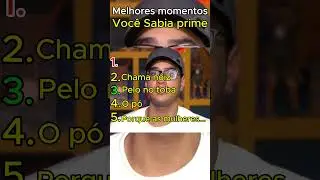 Melhores Momentos Do Voc&ecirc; Sabia Prime☠️#shorts #brasil #vocesabia #ranking #top5 memes