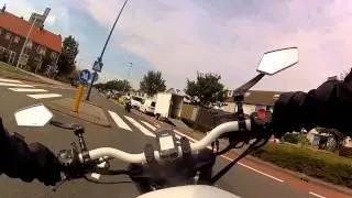 motorritje van waterkering naar hoek van holland centrum