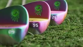 Volcano Torched Wedge Set - Includes Gap Wedge, Sand Wedge and Lob Wedge