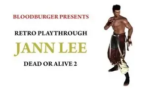 Dead Or Alive 2 Jann Lee Story Mode Playthrough